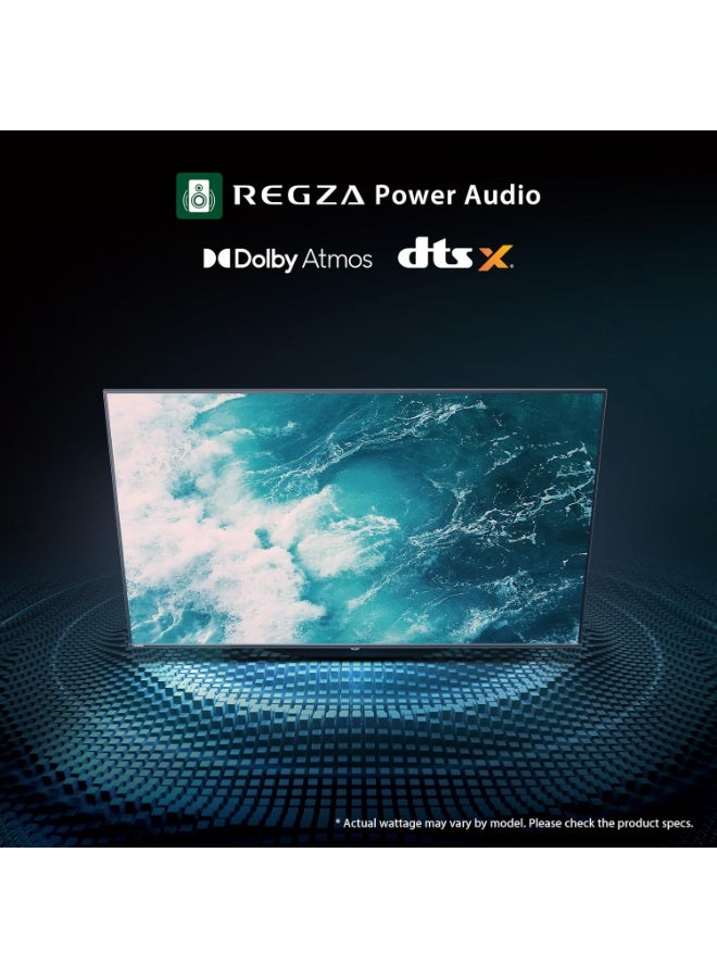 32-Inch HD Ready Smart LED TV With VIDAA OS REGZA Engine Dolby Audio 32V35RP black