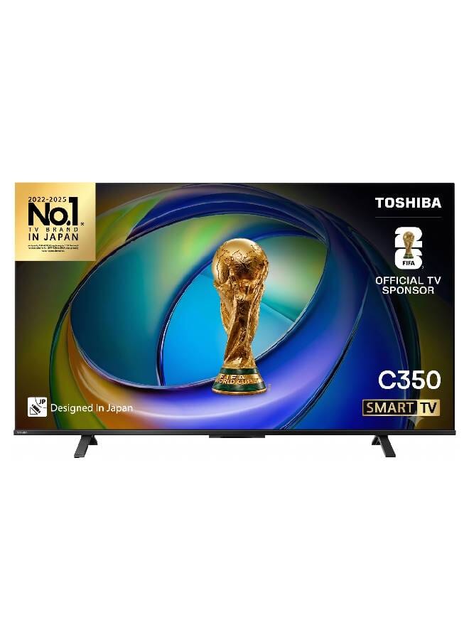 65-Inch C350RP 4K UHD Smart LED TV With VIDAA U9 OS Dolby Vision Dolby Atmos REGZA Engine 65C350RP black