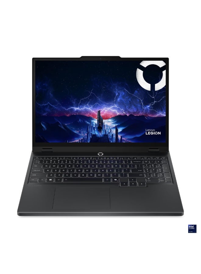 LAPTOP LENOVO LEGION 5 15IAX10 Intel Core Ultra 9 275HX RAM (2*16 ) 32G DDR5 5600 HDD 1T SSD M2 NVME VGA NVIDIA GeForce RTX 5070 8GB GDDR7 15.1 WQXGA (2560x1600) OLED 165 HZ DOS 2 YEAR WARRENTY 83F00072ED English/Arabic Eclipse Black