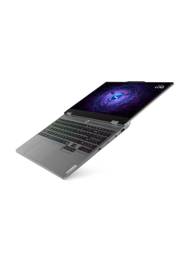LOQ 15IRX9 Gaming Laptop, 15.6" FHD 144Hz IPS Display, Intel Core i7-13650HX, 16GB DDR5 RAM, 512GB SSD, NVIDIA GeForce RTX 3050 6GB, Backlit ENG Keyboard English Luna Grey