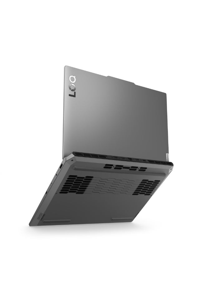 LOQ 15IRX9 Gaming Laptop, 15.6" FHD 144Hz IPS Display, Intel Core i7-13650HX, 16GB DDR5 RAM, 512GB SSD, NVIDIA GeForce RTX 3050 6GB, Backlit ENG Keyboard English Luna Grey