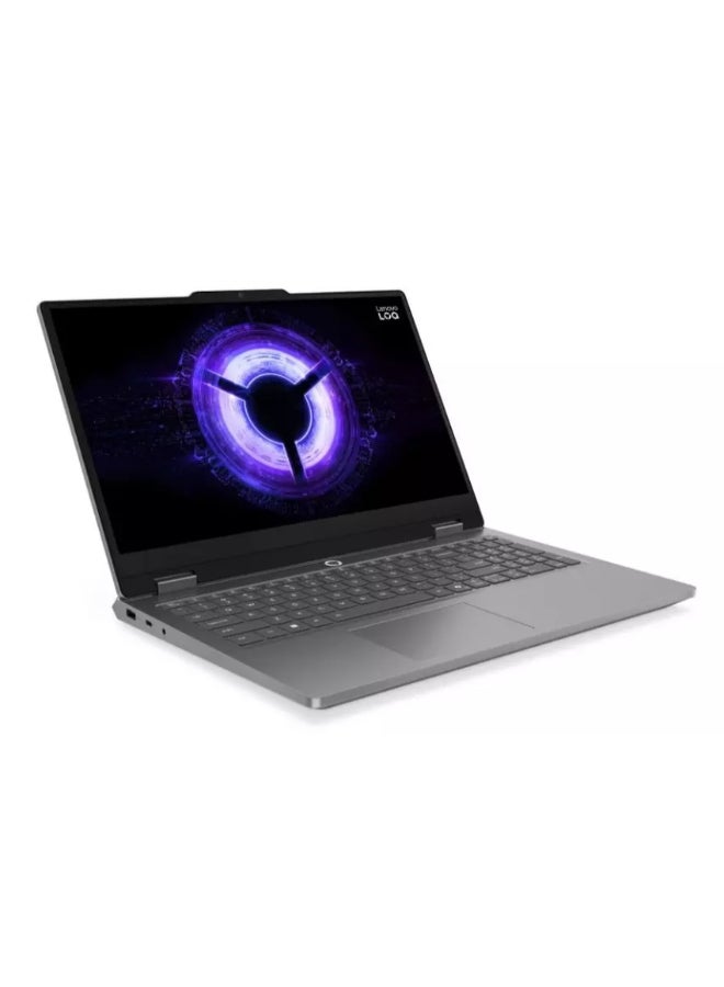 LOQ Essential 15IRX11 Gaming Laptop With 15.6 Inch Full HD (1920X1080) Display, Intel Core i5-13450HX Processor/16GB RAM DDR5/512GB SSD/8GB Nvidia GeForce RTX 5050 Graphics/Windows 11 Home/ English/Arabic Luna Grey