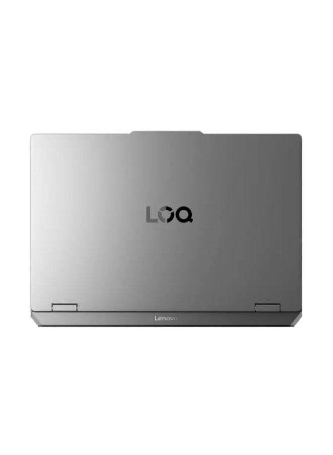 LOQ Essential 15IRX11 Gaming Laptop With 15.6 Inch Full HD (1920X1080) Display, Intel Core i5-13450HX Processor/16GB RAM DDR5/512GB SSD/8GB Nvidia GeForce RTX 5050 Graphics/Windows 11 Home/ English/Arabic Luna Grey