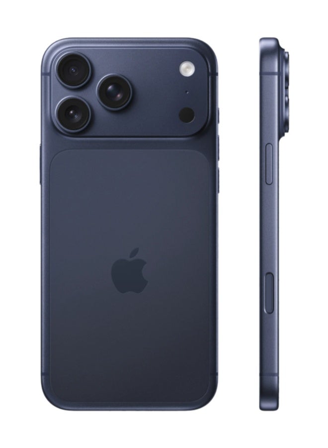 iPhone 17 Pro 256GB Deep Blue 5G (Nano SIM + eSIM) With FaceTime - Middle East Version