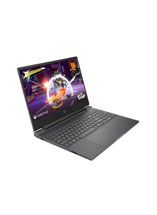 15-fa2787nr Victus Gaming  Laptop With 15.6 Inch Full HD (1920x1080) Display, Intel Core i7-13620H Processor/16GB RAM DDR5/512GB SSD/8GB Nvidia GeForce RTX 5060 Graphics/Windows 11 Home/ English/Arabic Mica Silver