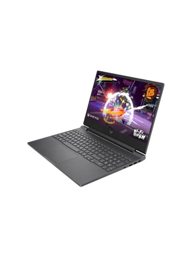 15-fa2787nr Victus Gaming  Laptop With 15.6 Inch Full HD (1920x1080) Display, Intel Core i7-13620H Processor/16GB RAM DDR5/512GB SSD/8GB Nvidia GeForce RTX 5060 Graphics/Windows 11 Home/ English/Arabic Mica Silver