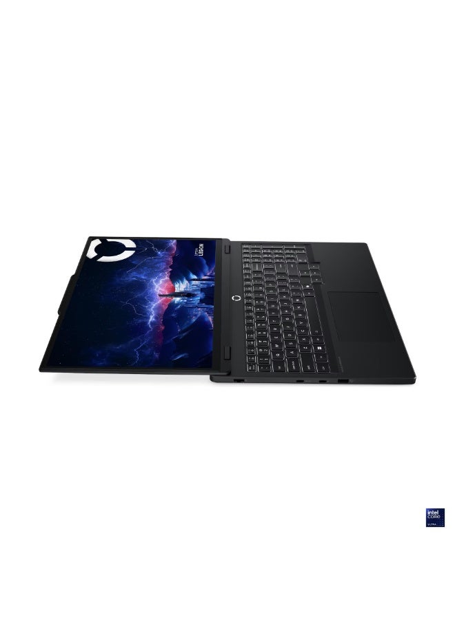 LAPTOP LENOVO Legion 5 15IAX10 CPU Ultra 7 255HX RAM 32 G 2x 16GB DDR5-5600 HDD 1TB SSD M.2 NVME VGA NVIDIA GeForce RTX 5070 8GB GDDR7 15.1 WQXGA (2560x1600) OLED 165Hz 2 YEARS WARRENTY 83F00080ED English/Arabic Eclipse Black
