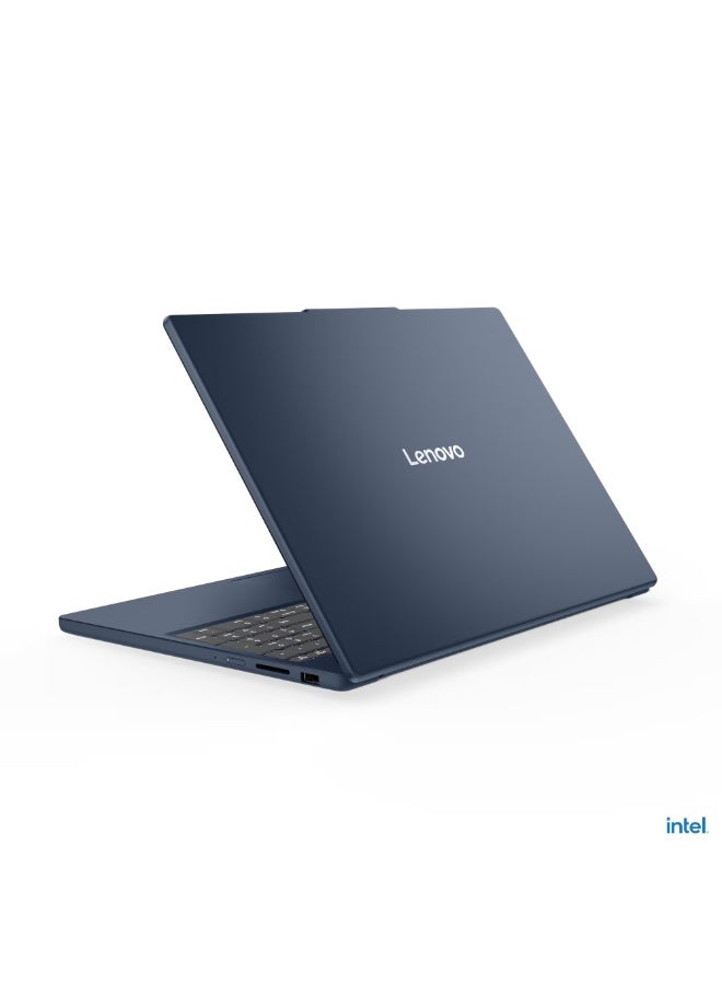LAPTOP Lenovo Ideapad Slim 3 15IRH10 Laptop Intel Core i7 13620H RAM 16GB DDR5 4800 HDD 512GB SSD M2 NVME Intel UHD Graphics 15.3” WUXGA Blue + Bag Mouse -2 YEAR WARRENTY 83K100QRED English/Arabic Cosmic Blue