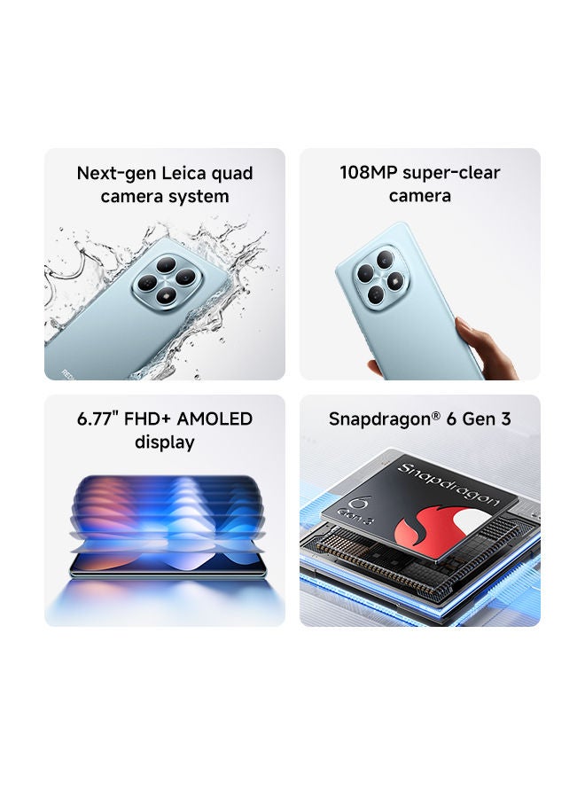 Redmi Note 15 Dual SIM Purple 12GB RAM 512GB 5G - Middle East Version