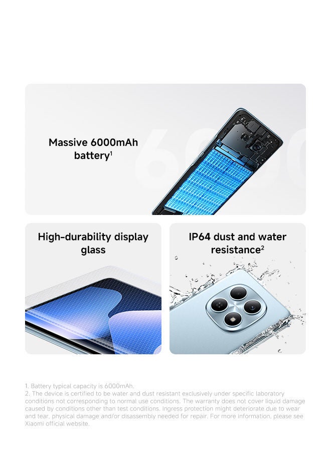 Redmi Note 15 Dual SIM Purple 8GB RAM 256GB 4G - Middle East Version