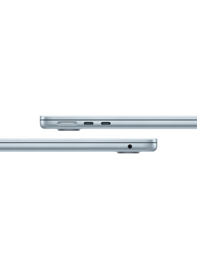 New 2026 MacBook Air MDHH4 | 13 Inch Display | Apple M5 Air | 10-Core CPU 8-Core GPU | 16GB RAM | 512GB SSD | macOS | English And Arabic Keyboard | Sky Blue