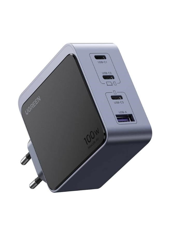 Network Charger Nexode Air 100W 5A 1xUSB-A 3xUSB-C grey