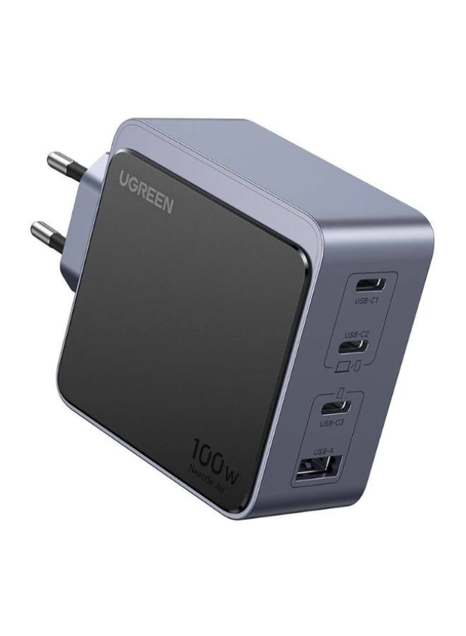 Network Charger Nexode Air 100W 5A 1xUSB-A 3xUSB-C grey