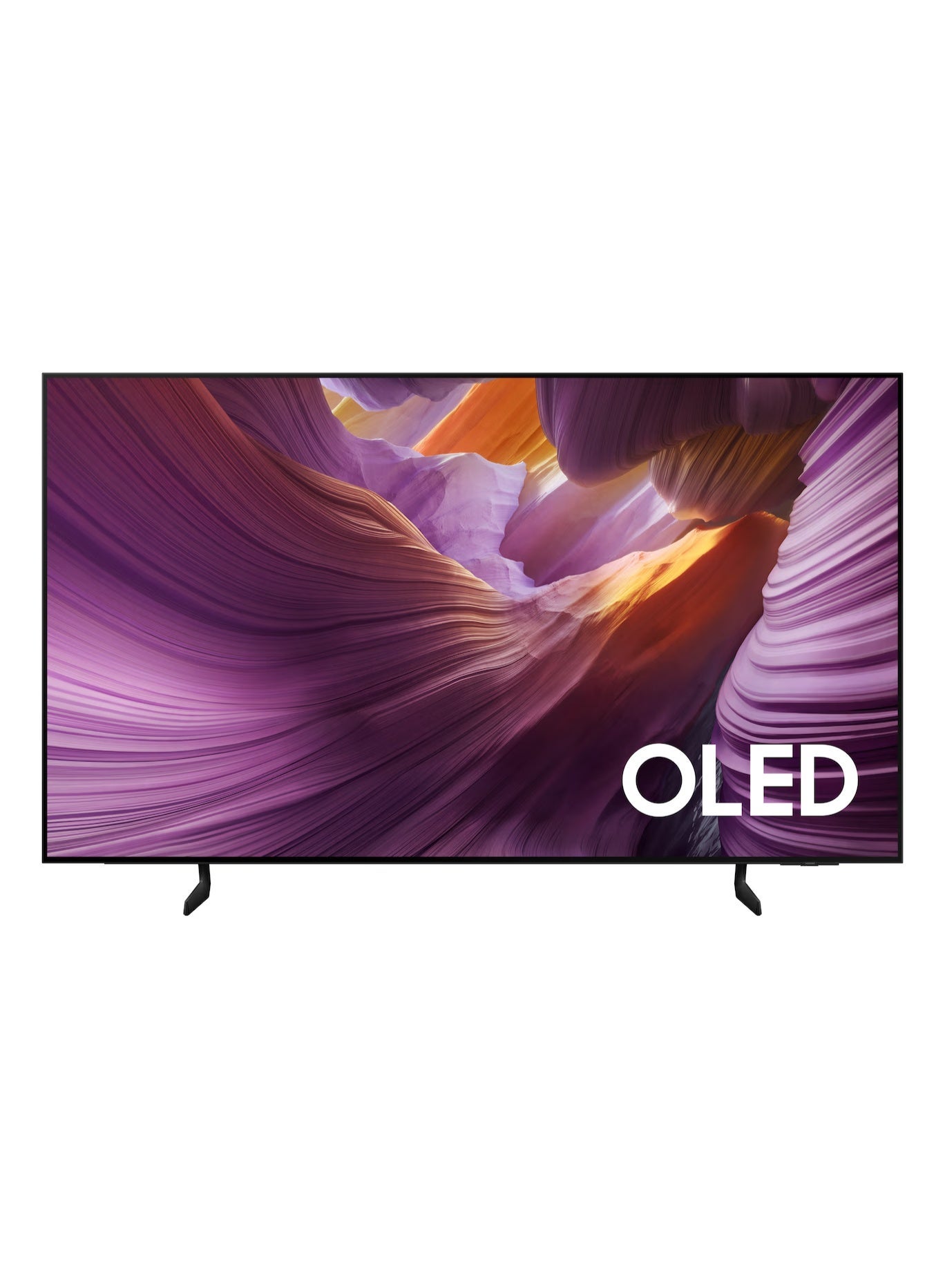 77” Inch OLED 4K Smart TV, NQ4 AI Gen2 Processor, 120Hz, OLED HDR, Dolby Atmos, Tizen OS(2025)-QA77S85FAEXEG QA77S85FAEXEG black