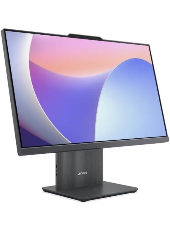 Lenovo ThinkCentre Neo 50a 24 Gen 5 / Intel Core i7‑240H / 16GB DDR5 RAM / 512GB SSD / 23.8" FHD Multi‑Touch IPS / Luna Grey / Arabic Keyboard Arabic black