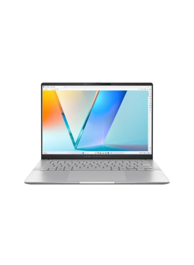 Vivobook S14 S3407QA-SF067W - 90NB16B1‑M003T0 -Snapdragon X X1 26 100 - 512GB M.2 NVMe - 16GB - 14"-FHD-OLED- Qualcomm® Adreno™ GPU - Windows 11 - Cool Silver