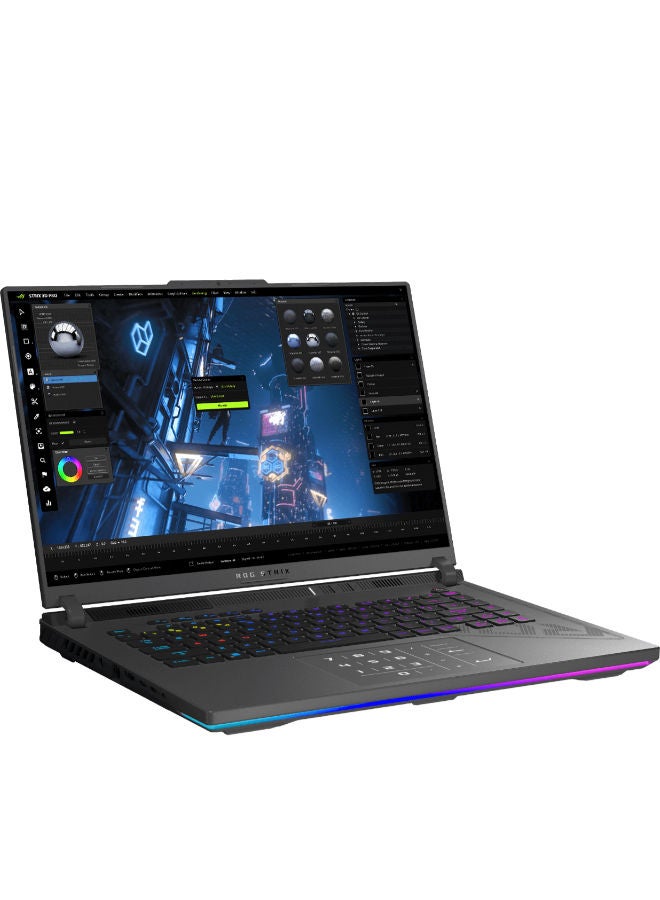 ROG STRIX G16  G614FM-RV169W Laptop with 16 Inch WUXGA / AMD Ryzen 9 9955HX / 16 Gigabyte / 1 Terabyte SSD / NVIDIA GeForce RTX 5060  / Black