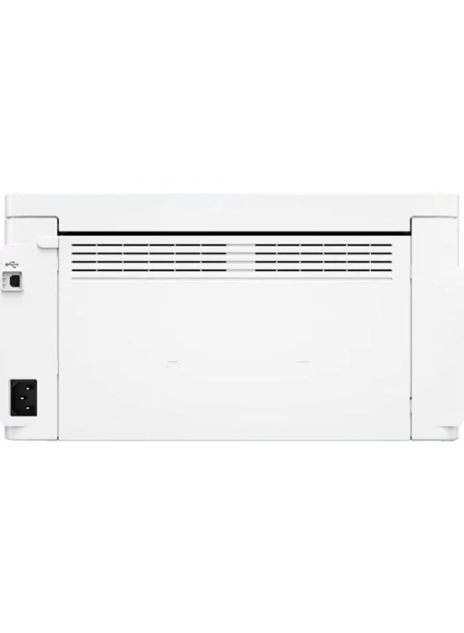 HP LaserJet 108W Laser Printer- 4ZB80A White/Black