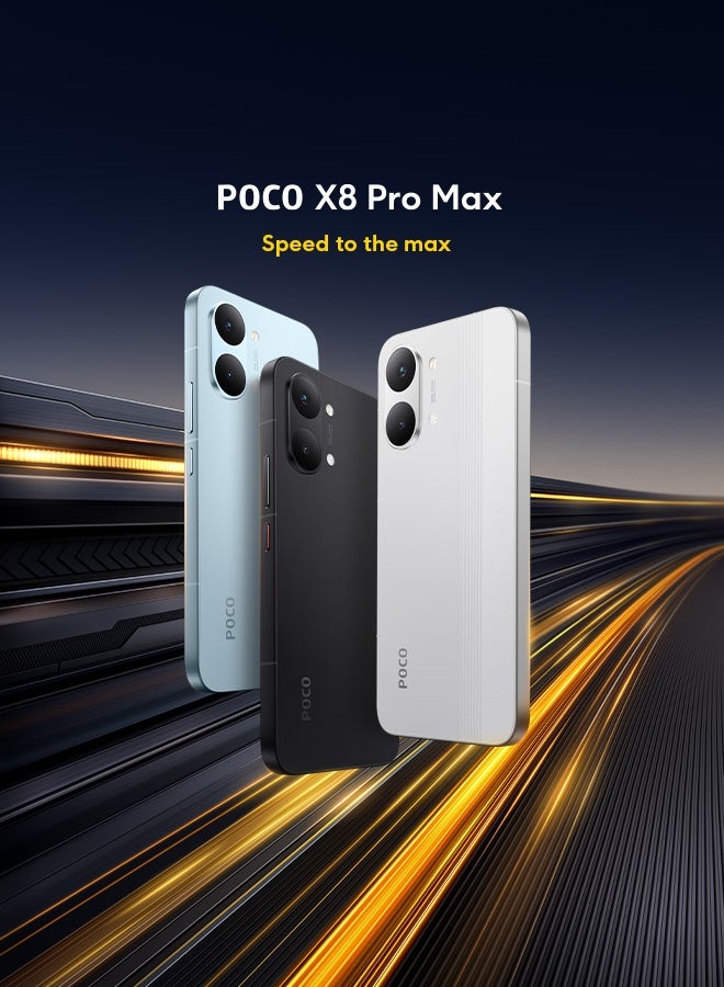 POCO X8 Pro Max Dual SIM 5G Black 12GB RAM 512GB - Global Version