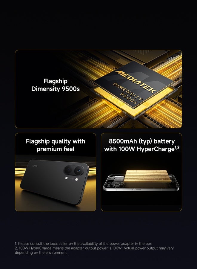 POCO X8 Pro Max Dual SIM 5G Black 12GB RAM 512GB - Global Version