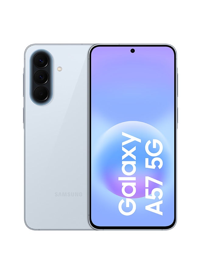 Galaxy A57 Dual SIM Awesome Icyblue 12GB RAM 256GB 5G - Middle East Version