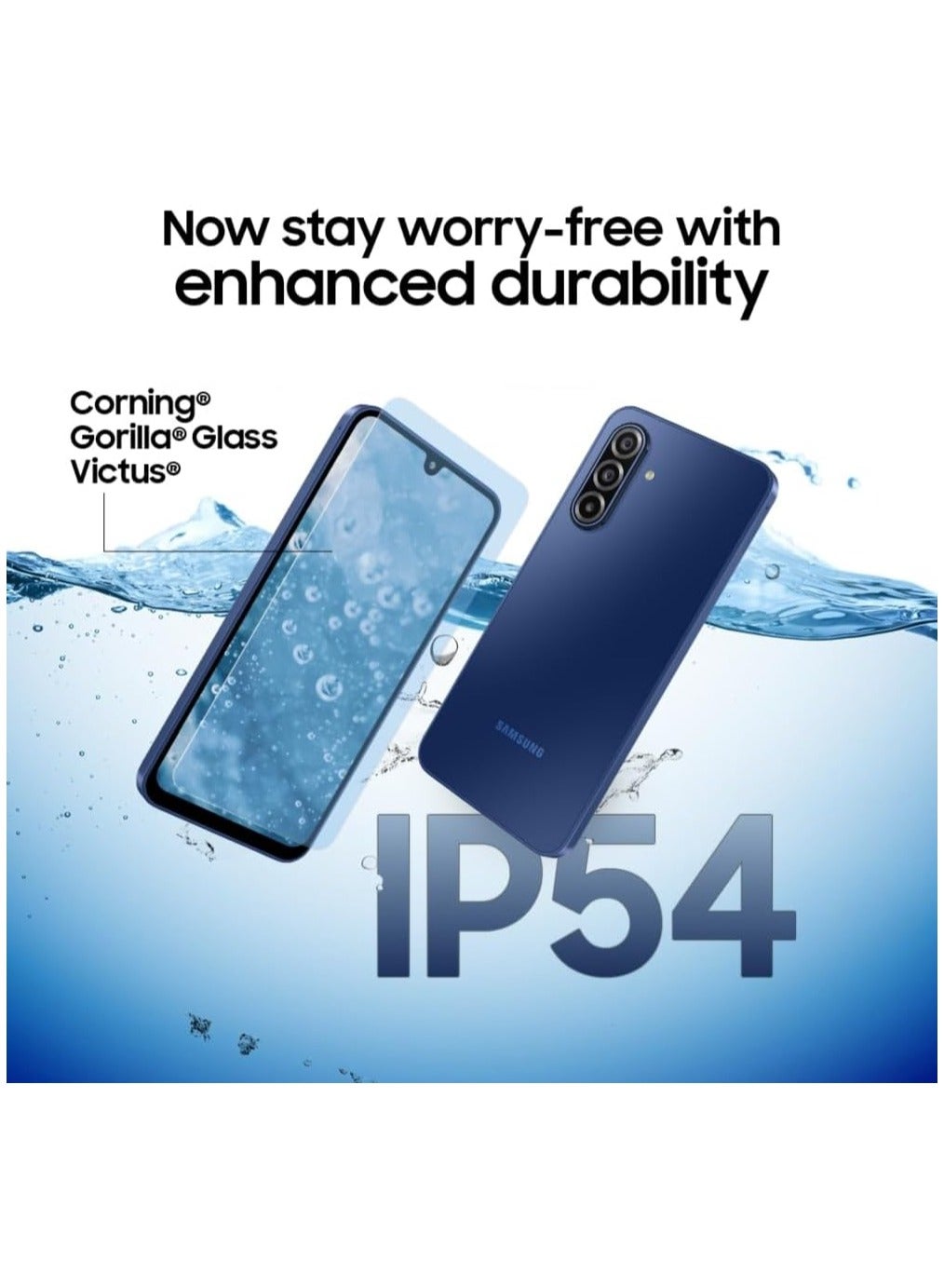 Samsung Galaxy A17 5G (Gray, 6GB RAM, 128GB Storage) | 50 MP No Shake Camera | Gemini Live | Circle to Search | Super AMOLED | Corning Gorilla Glass Victus | 7.5mm Sleek | AI