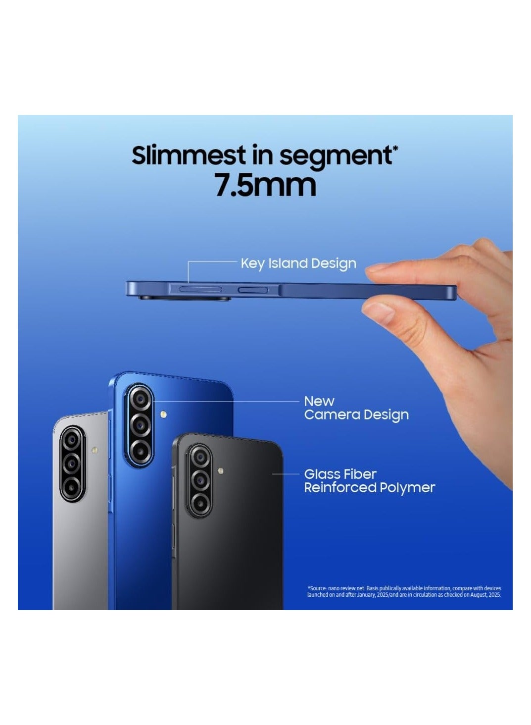 Samsung Galaxy A17 5G (Gray, 6GB RAM, 128GB Storage) | 50 MP No Shake Camera | Gemini Live | Circle to Search | Super AMOLED | Corning Gorilla Glass Victus | 7.5mm Sleek | AI