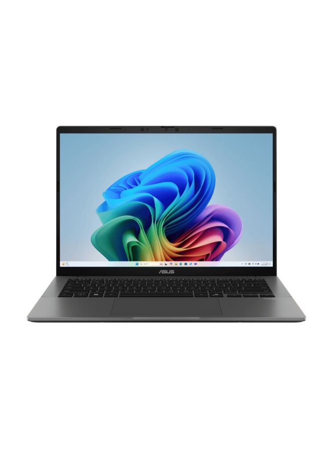 Vivobook S14 Laptop with 14 Inch WUXGA / AMD Ryzen AI 5 330 / 16 Gigabyte / 512 Gigabyte SSD / AMD Radeon/Windows 11/ Matte Gray