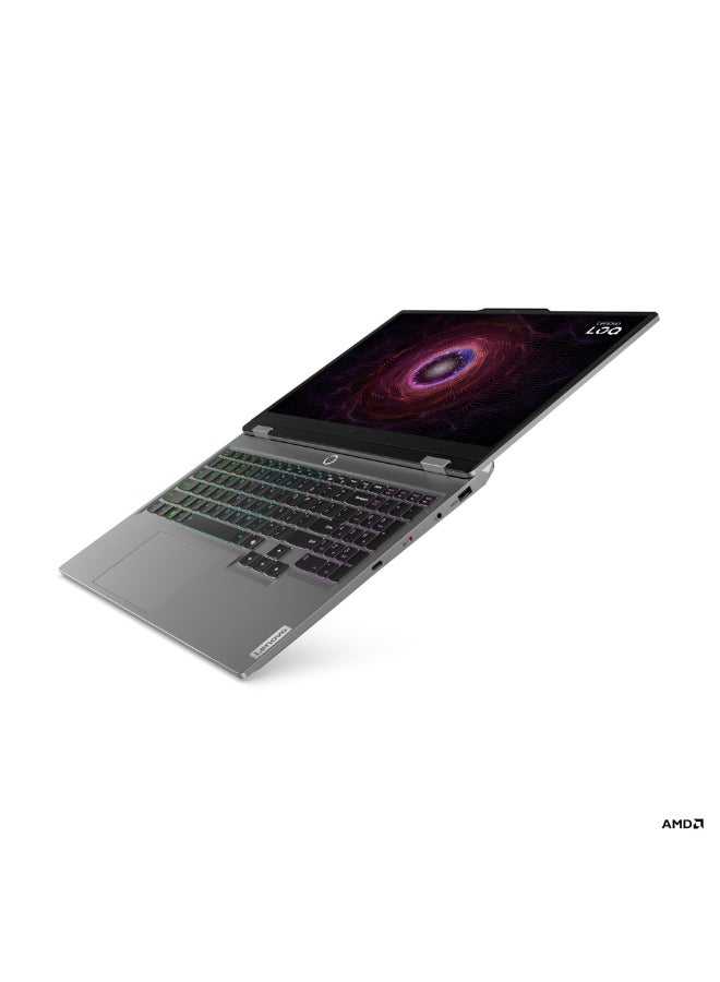 LOQ 15ARP9 (Upgraded Version) Gaming Laptop With 15.6 Inch Full HD (1920x1080) Display, Ryzen 5-7235HS Processor/16GB RAM DDR5/512GB SSD/6GB Nvidia GeForce RTX 3050 Graphics/Windows 11 Pro/ Luna Grey