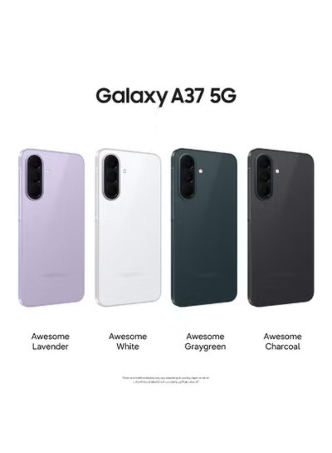 Galaxy A37 Dual SIM Awesome White 12GB RAM 256GB 5G - Middle East Version