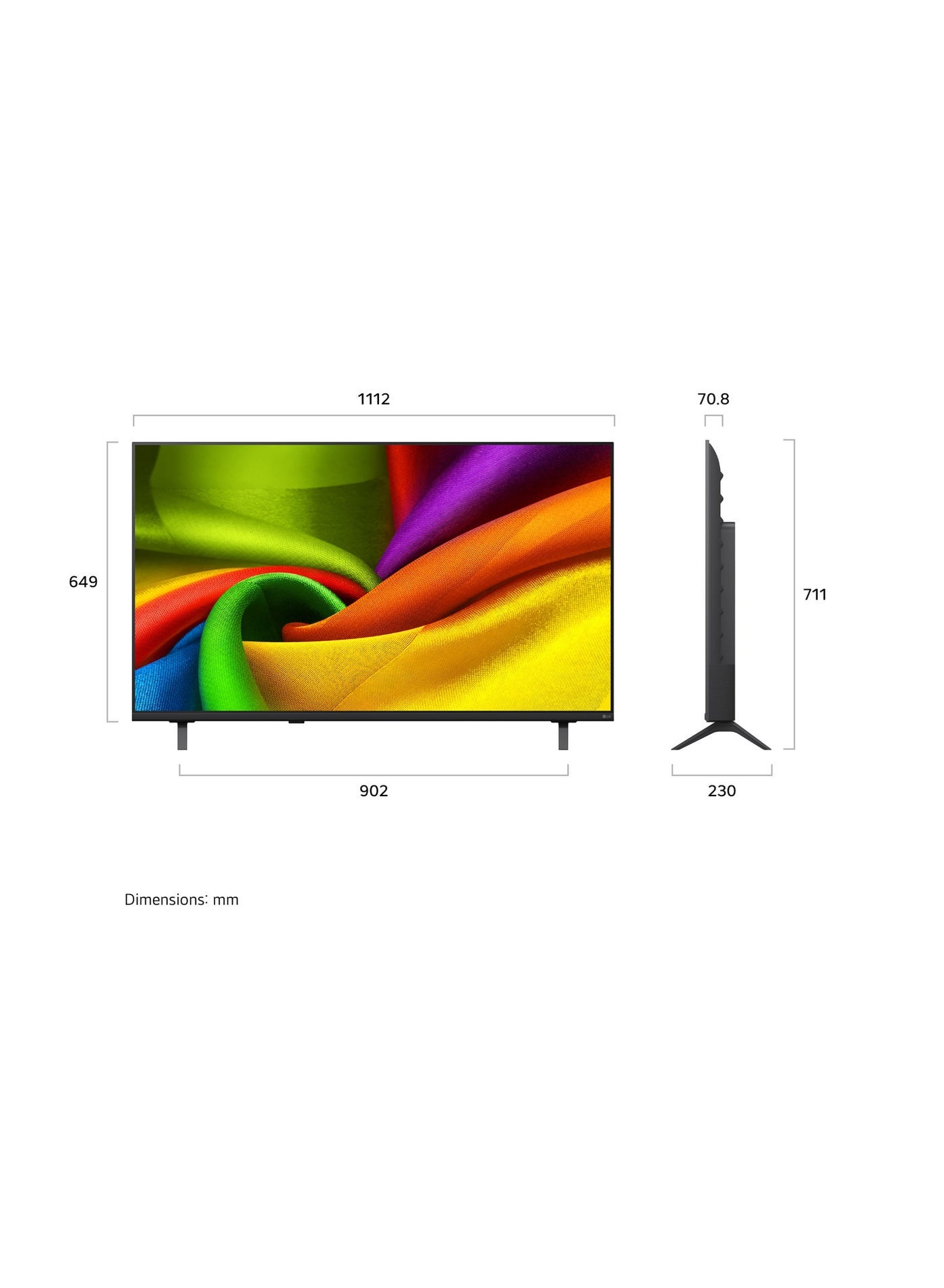 55" NANO 4K UHD AI Smart TV 2026 – NanoCell | α7 AI Processor Gen9 | HDR10 Pro | webOS | AI Hub | VRR | GeForce NOW | LG Shield-55NU850B6LA 55NU850B6LA black