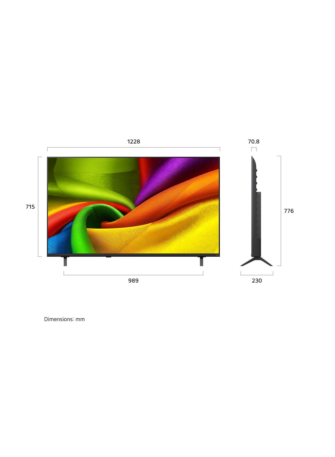 75" NANO 4K UHD AI Smart TV 2026 – NanoCell | α7 AI Processor Gen9 | HDR10 Pro | webOS | AI Hub | VRR | GeForce NOW | LG Shield -75NU850B6LA 75NU850B6LA black