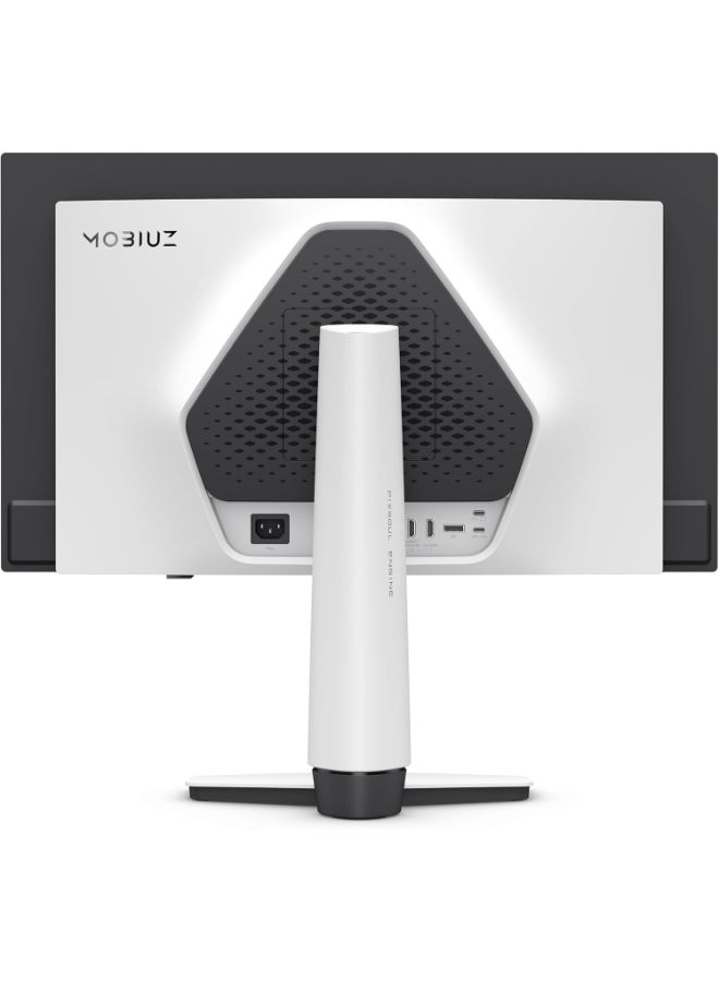 27 inch MOBIUZ Gaming Monitor, 3rd Gen QD-OLED, 500Hz, 0.03ms, HDMI2.1, USB-C, VESA Display HDR True Black 500, MOBIUZ Color Tuning, eARC, EX271QZ 3-Year OLED Warranty White