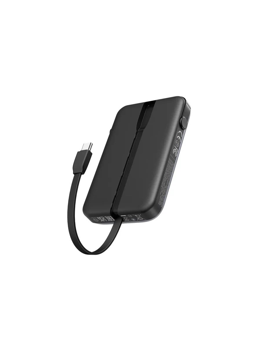 UGREEN PB511 Power Bank Robot 10000mAh With Built-in Cable USB-C grey
