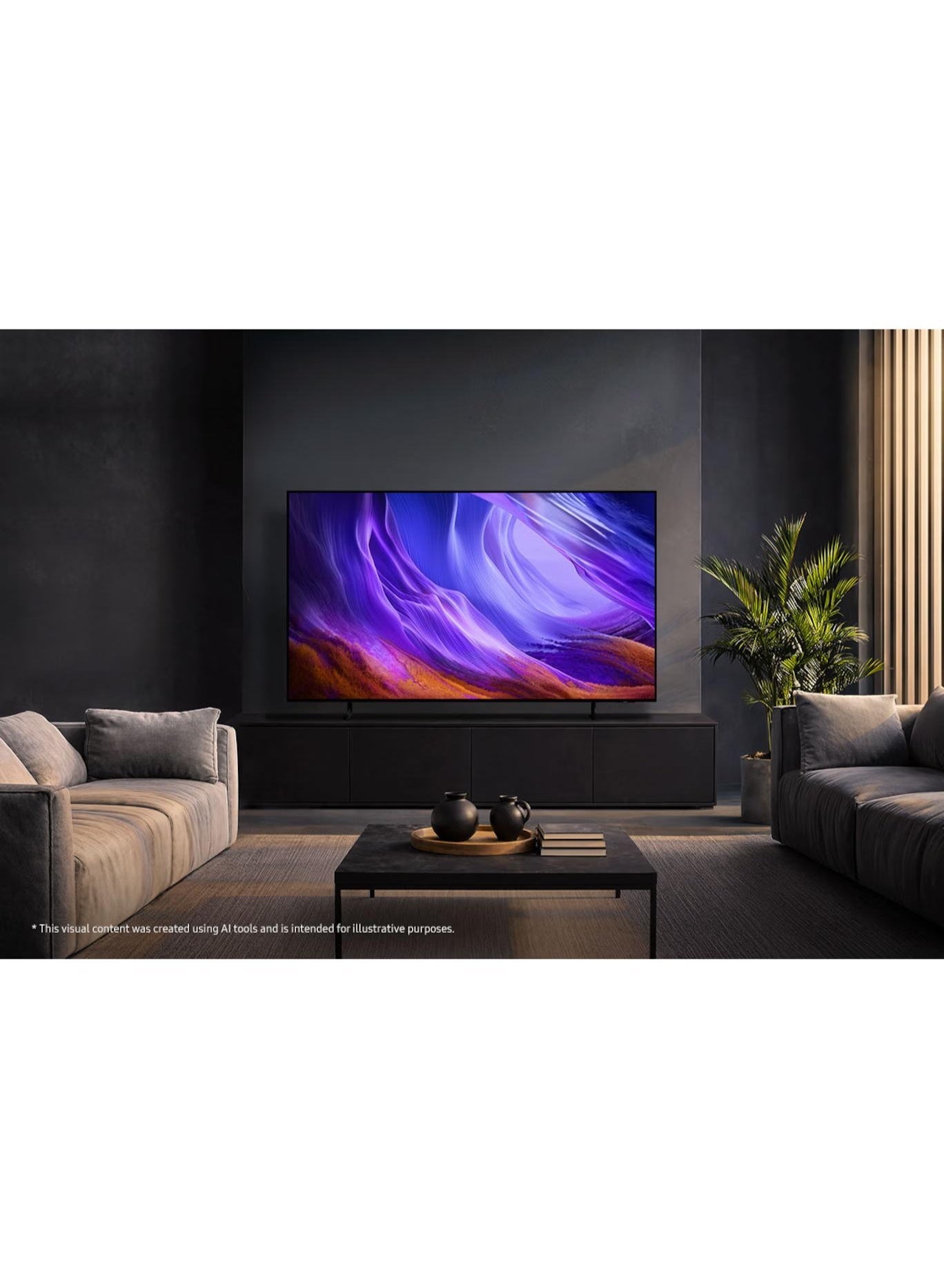 55" OLED S85H 4K Vision AI Smart TV (2026) QA55S85HAEXEG Graphite Black