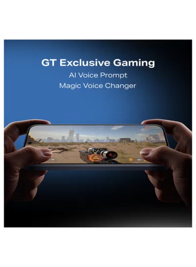 GT 50 Pro AI Dual SIM Black Abyss 24GB(12+12)RAM 512GB 5G with Free Gift: Infinix Magcharge Phone Cooler + Infinix GT Magcase(color of gifts may vary) - Middle East Version