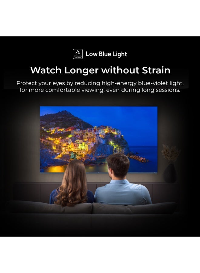 55 Inch 4K UHD QLED Smart TV with Built-in Receiver H55S80GUX black