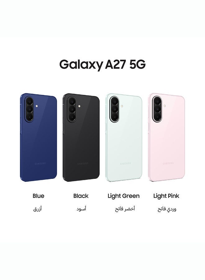 Galaxy A27 Dual SIM 5G Blue 8GB RAM 128GB - Middle East Version