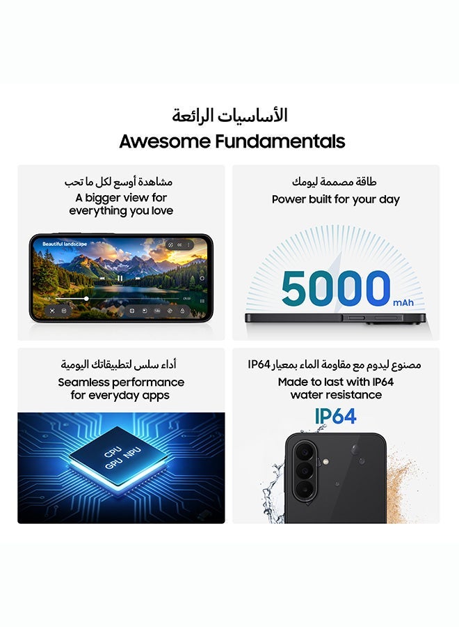 Galaxy A27 Dual SIM 5G Black 8GB RAM 128GB - Middle East Version