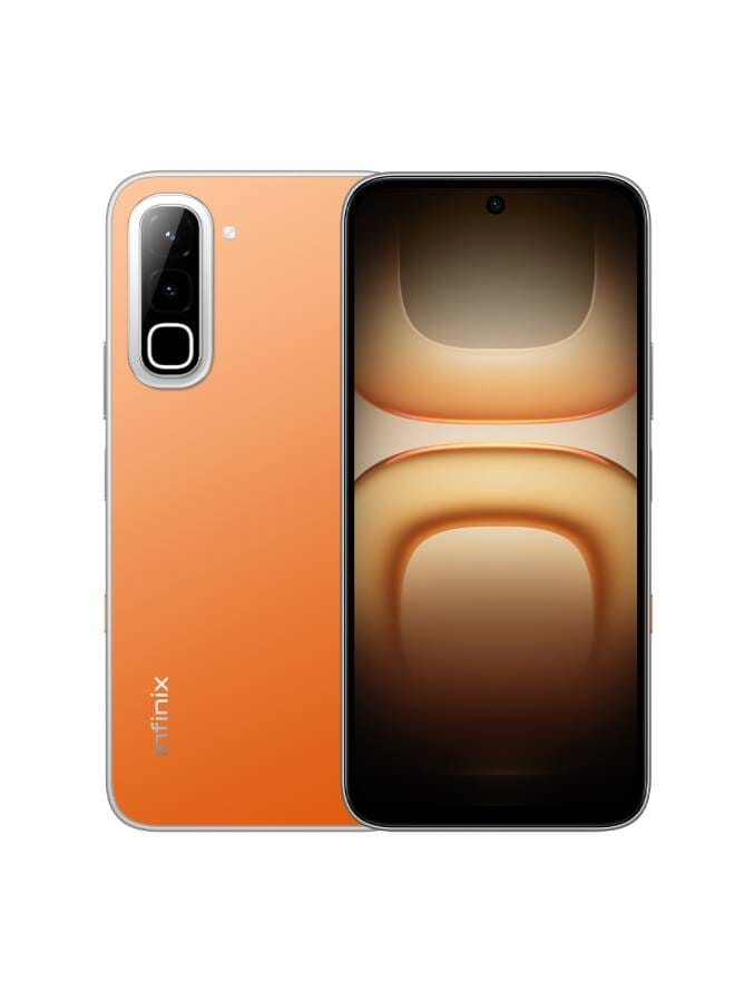 Hot 70 AI Dual SIM Thermo Orange 12GB(6+6)RAM 128GB 4G LTE - Middle East Version