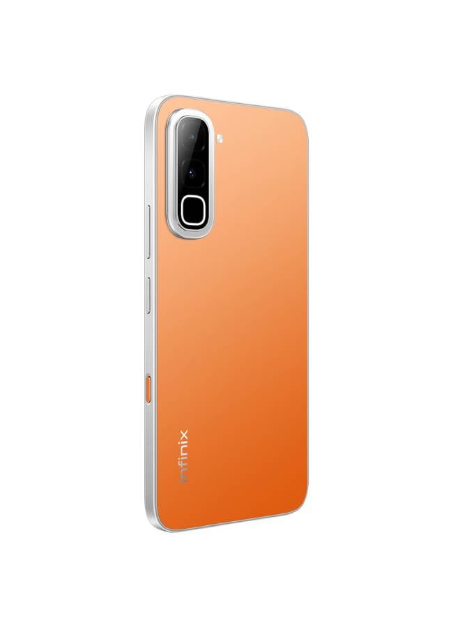 Hot 70 AI Dual SIM Thermo Orange 12GB(6+6)RAM 128GB 4G LTE - Middle East Version