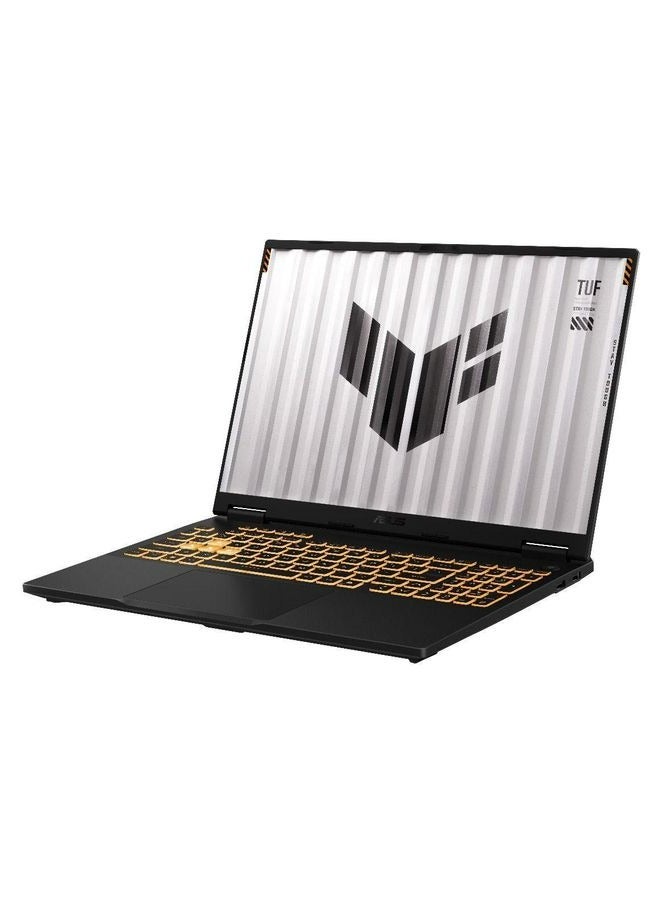 TUF Gaming F16 FX608JHI-TU657WGaming Laptop Intel Core I7 14650HX 512GB SSD 16GB RAM 16 Inch WUXGA IPS NVIDIA GeForce RTX 5050 8GB GDDR6 Windows 11 English/Arabic Jaeger Gray