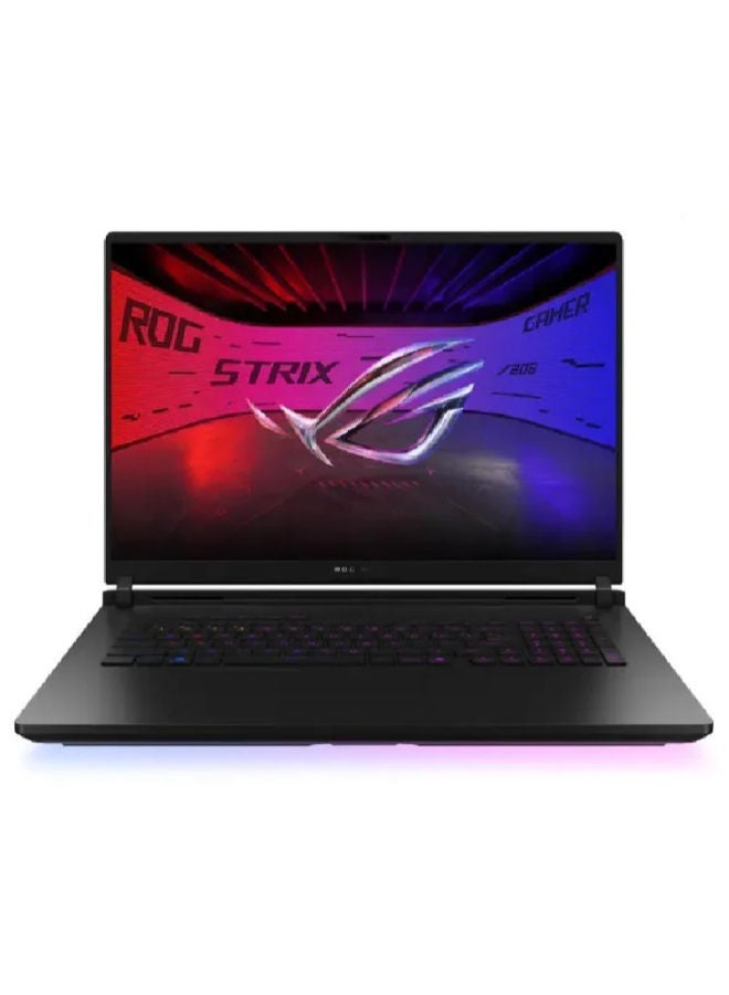 Rog Strix Scar  Laptop with 18 Inch 2.5 K / Intel Core Ultra 9 275HX / 64 Gigabyte / 2 Terabyte SSD / GeForce RTX 5080 Off Black