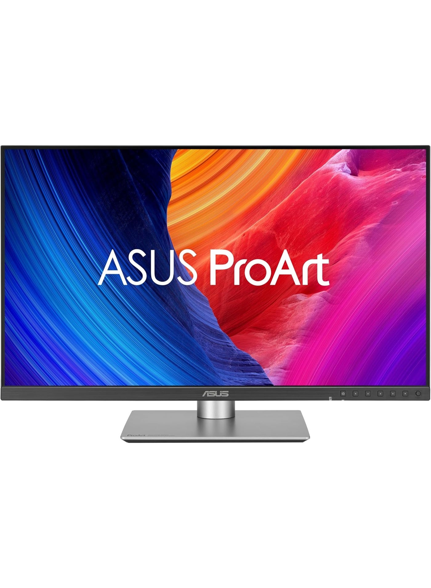 ProArt Display PA278QV Gen2 (PA278QGV) Professional Monitor – 27-inch, IPS, QHD (2560 x 1440), 120Hz, Light Sync, ergonomic stand, VESA MediaSync, Green Sustainability - Grey Silver