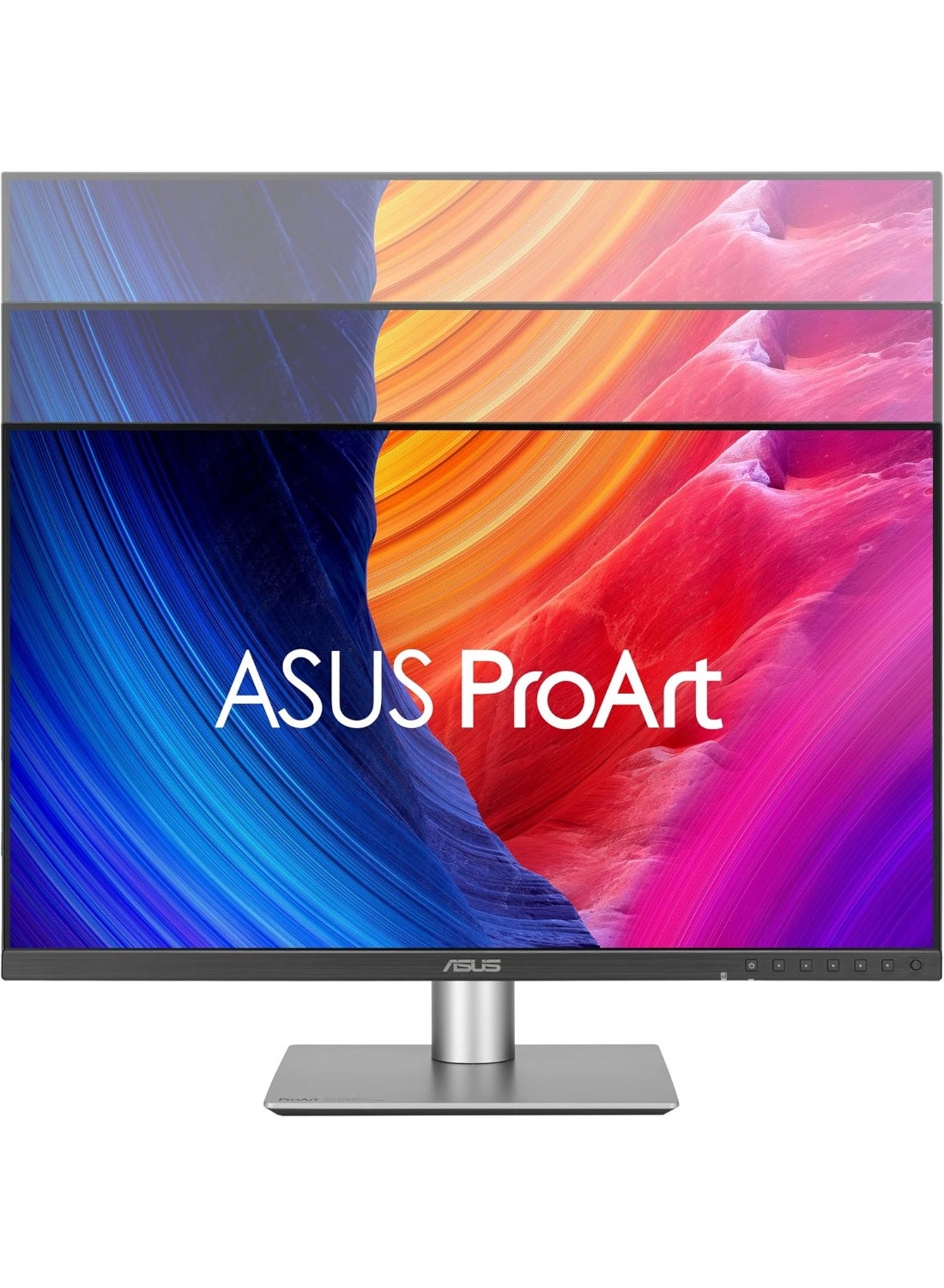 ProArt Display PA278QV Gen2 (PA278QGV) Professional Monitor – 27-inch, IPS, QHD (2560 x 1440), 120Hz, Light Sync, ergonomic stand, VESA MediaSync, Green Sustainability - Grey Silver