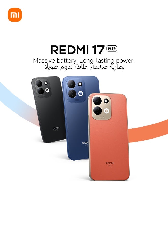 Redmi 17 Dual SIM 5G Orange 4GB RAM 128GB - Global Version