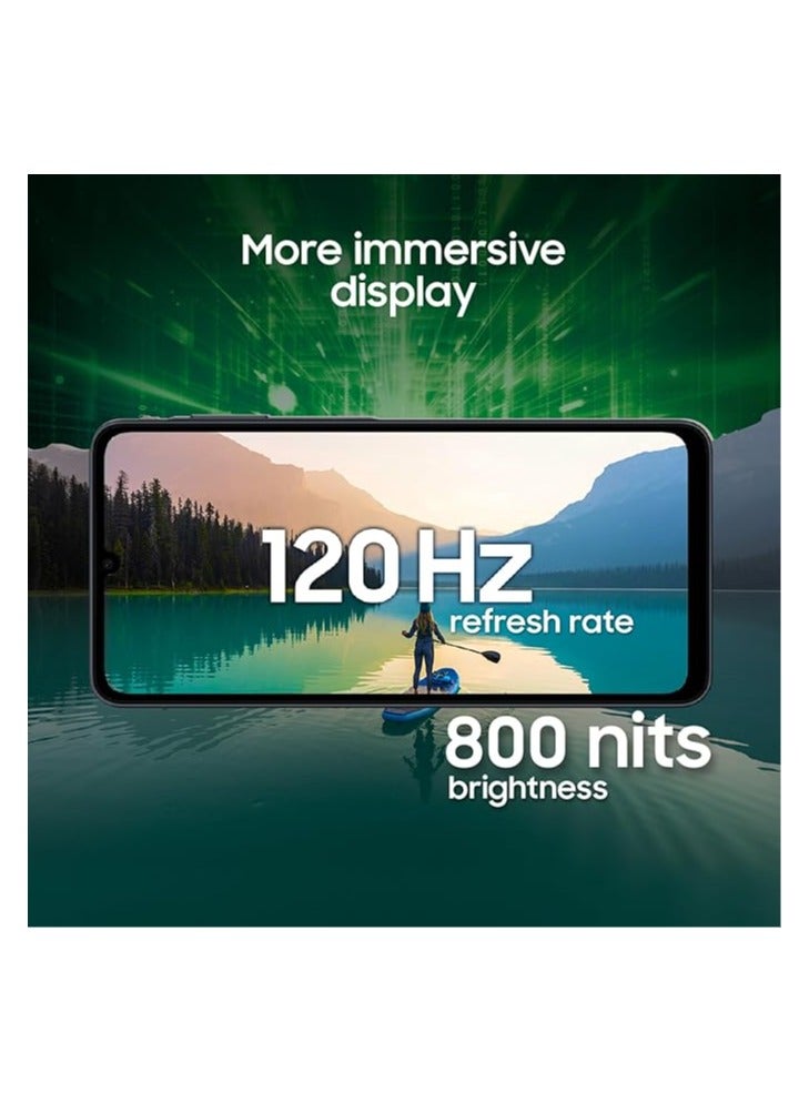 Samsung Galaxy A07 5G Smartphone (Light Violet, 4GB RAM, 64GB Storage) | 120Hz Refresh Rate | Massive 6000mAh Battery | 50MP True Dual Camera | 6 Gen OS Upgrades | Knox Vault
