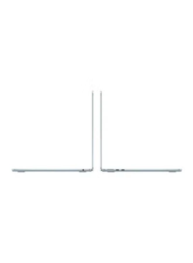 MacBook Air MDHH4 Laptop with 13 Inch Full HD  / Apple M5 Air | 10-Core CPU 8-Core GPU / 16 Gigabyte / 512 Gigabyte SSD / Integrated Graphic card / English/Arabic Keyboard with apple Magic Mouse (USB-C Port) - White English/Arabic Sky Blue