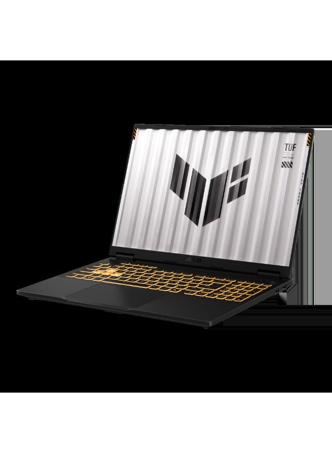 ASUS TUF Gaming F16 FX608JMR-RV057W  Intel® Core™ i7 Processor 14650HX 2.2 GHz /16-inch FHD+ 16:10 (1920 x 1200, WUXGA) NVIDIA® GeForce RTX™ 5060 Laptop Jaeger Gray 90NR0NB1-M00J30 Jaeger Gray