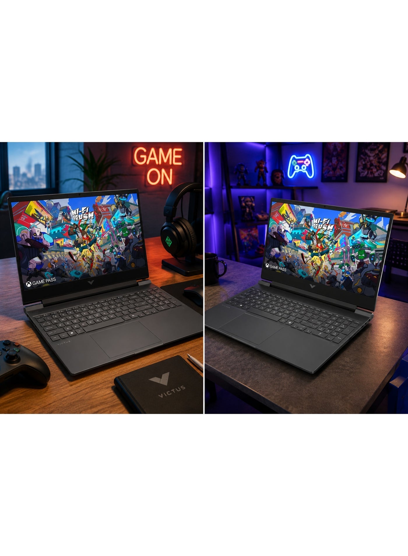HP Victus 15 fa2392TX Gaming Laptop Intel Core i7 13620H RTX 4050 6GB 16GB RAM 512GB SSD 15.6 FHD 144Hz Windows 11 Powerful Gaming Creator Laptop Fast Smooth Mica Silver Hot Deal Online Sale Mica Silver
